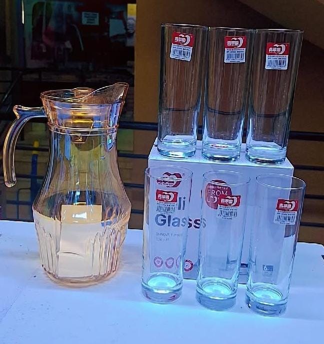 Deli glassware water sets